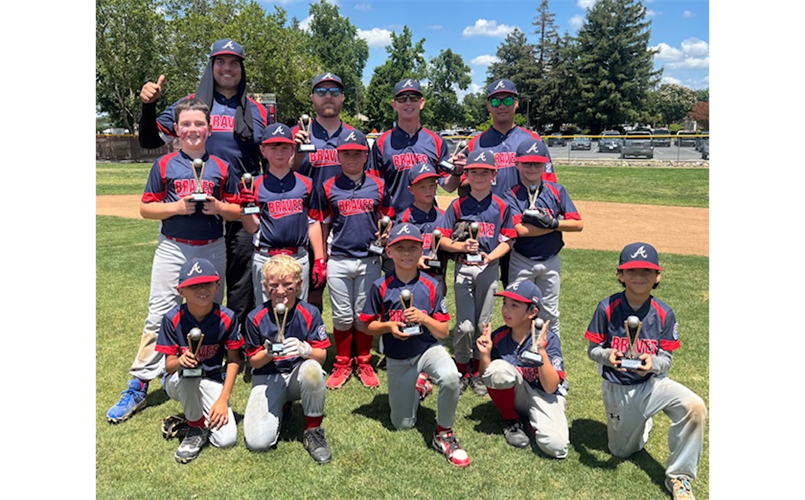 Braves 2nd Place 2026 Minor AA Division