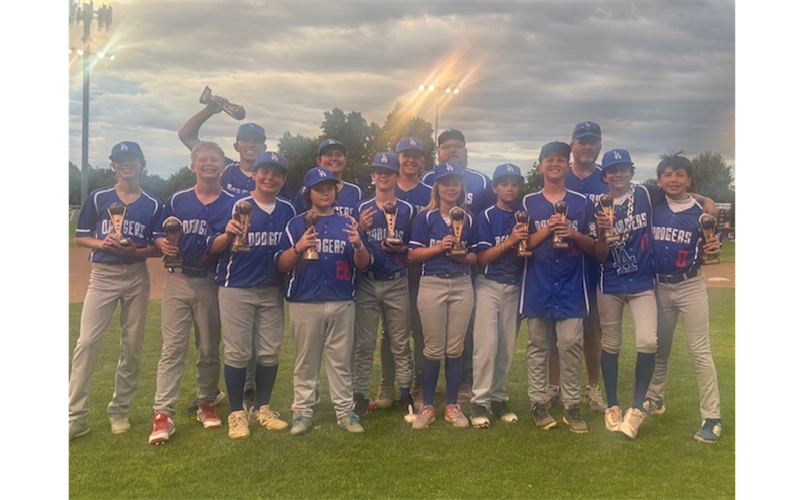 Dodgers 1st Place 2026 50/70 Division
